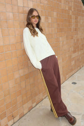 Sorin Contrast Striped Sweatpants