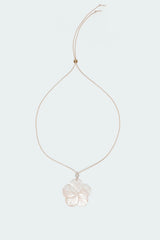 Beachy Flower String Necklace
