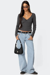 Adrienne Lace Trim Top