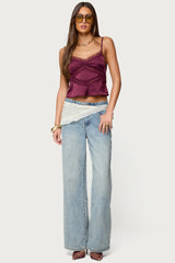 Tamar Satin Effect Tank Top