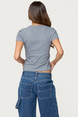 Nikkey Semi Sheer T Shirt