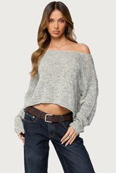 Florentina Off Shoulder Sweater
