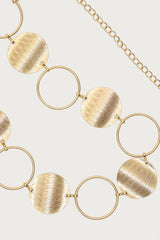 Chunky Circle Chain Belt