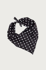 Polka Dot Satin Effect Belt