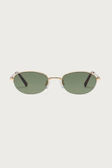 Luella Round Metal Sunglasses