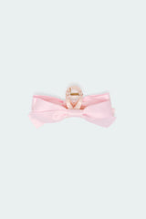 Satin Effect Bow Hair Clip