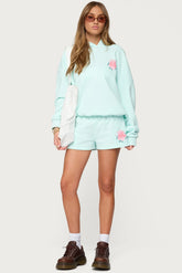 Beach Bloom Sweat Shorts