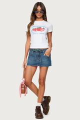 Fresh Strawberries Graphic T Shirt