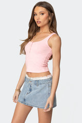 Tiana Henley Tank Top