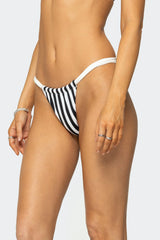 Dini Striped Bikini Bottom