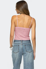 Aryah Ruffled Tank Top