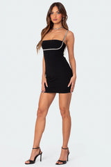 Dorothy Rhinestone Mini Dress