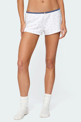 Stefi Floral Contrast Shorts
