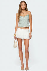 Sequin & Bead Woven Tank Top