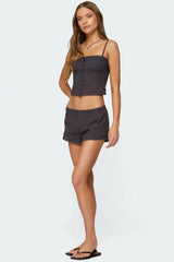 Shaya Eyelet Shorts