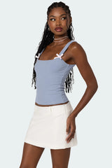 Lola Ribbed Tank Top