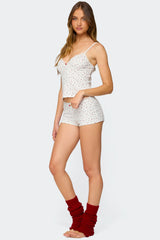 Viola Floral Lacey Shorts