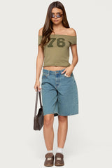 76 Off Shoulder Top