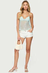 Jagger Low Rise Denim Shorts