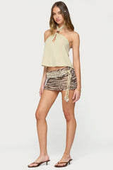 Ariya Keyhole Halter Top