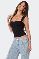 Marcella Wide Strap Corset