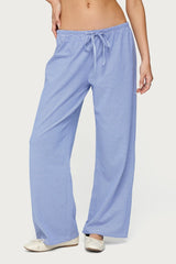 Petite Olivia Striped Loose Fit Pants