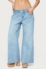Petite Low Rise Bootcut Jeans