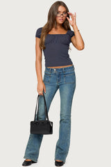 Stefania Polka Dot Top