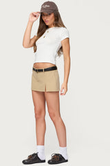 Madalene Tailored Mini Skort