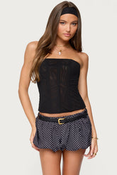 Reed Sheer Mesh Corset