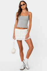 Lora Tiered Mini Skirt