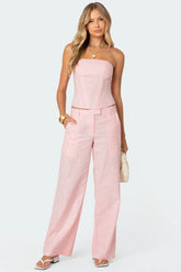 Arya Linen Look Pants