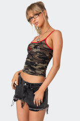 La Lover Rhinestone Tank Top