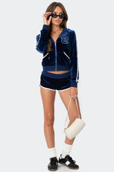 08 Velour Shorts