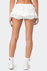 Lacey Ruffled Bloomer Skort