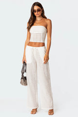 Lemon Lacey Cotton Corset