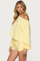 Kordelia Off Shoulder Sweatshirt