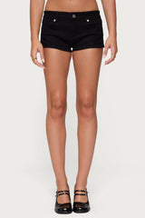 Jagger Low Rise Denim Shorts