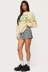 French Riviera Oversized Sweatshirt