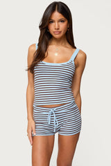 Lillian Striped Knit Tank Top