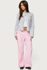 Petite Roman Low Rise Baggy Jeans