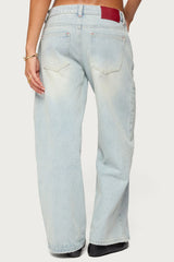 Petite Ace Low Rise Baggy Jeans