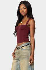 Marcella Wide Strap Corset