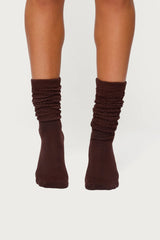 Slouchy Scrunch Socks