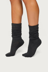 Slouchy Scrunch Socks