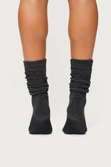 Slouchy Scrunch Socks