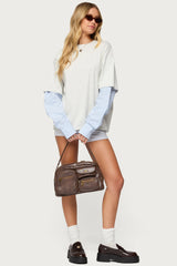 Tailor Oversized Layered Top