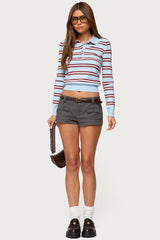 Brayden Striped Polo Sweater