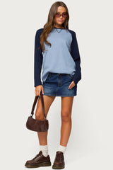 Me Time Oversized Waffle Top