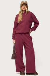 Basic Girl Wide Leg Edikted Sweatpants
